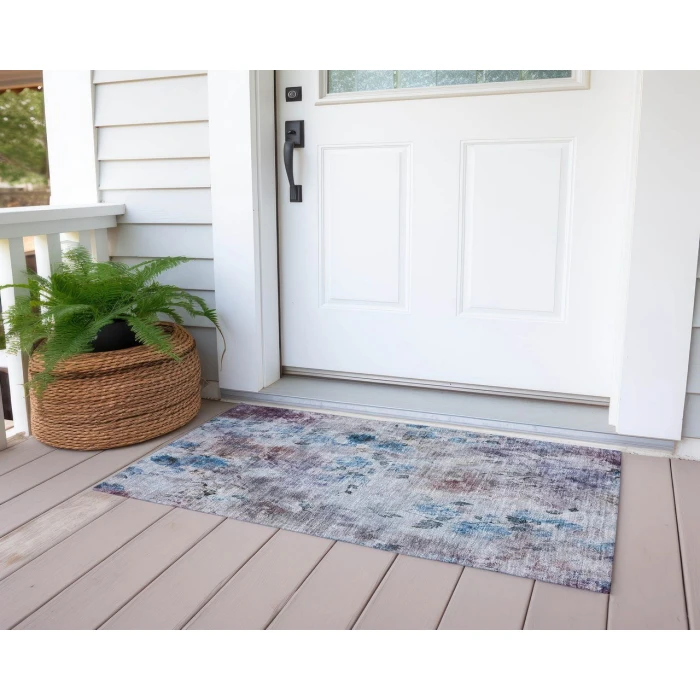 Chantille ACN724 Blue 1'8" x 2'6" Rug