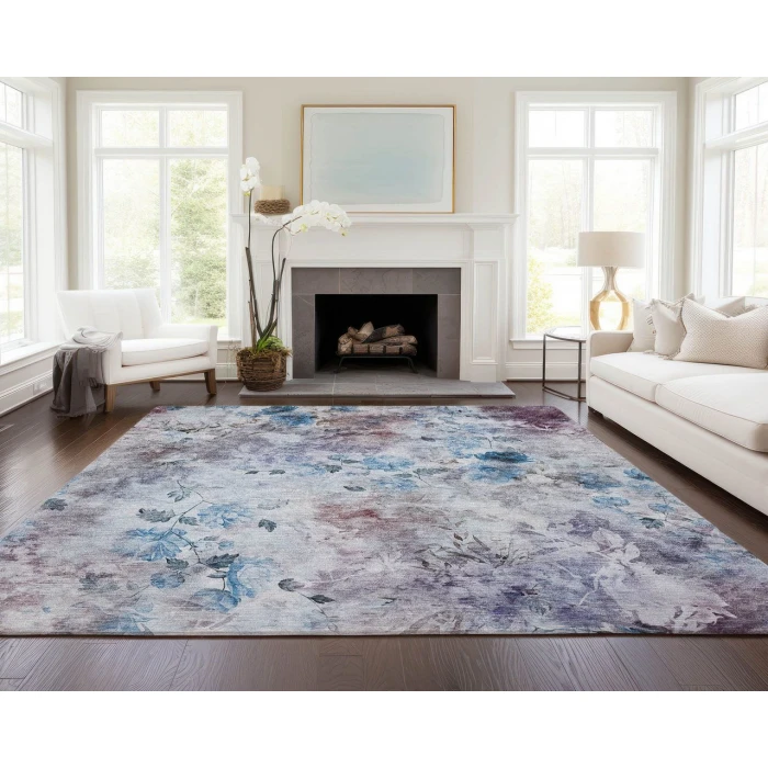 Chantille ACN724 Blue 5' x 7'6" Rug