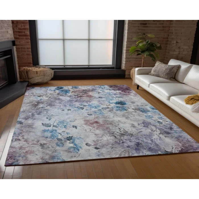 Chantille ACN724 Blue 5' x 7'6" Rug
