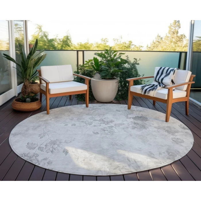 Chantille ACN724 Gray 8' x 8' Rug