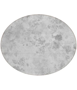 Addison Chantille ACN724 Gray 8 ft. x 8 ft. Round Rug