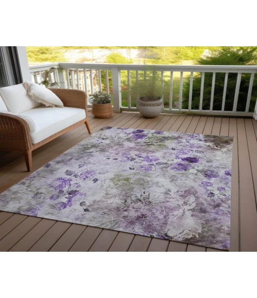 Chantille ACN724 Purple 3' x 5' Rug