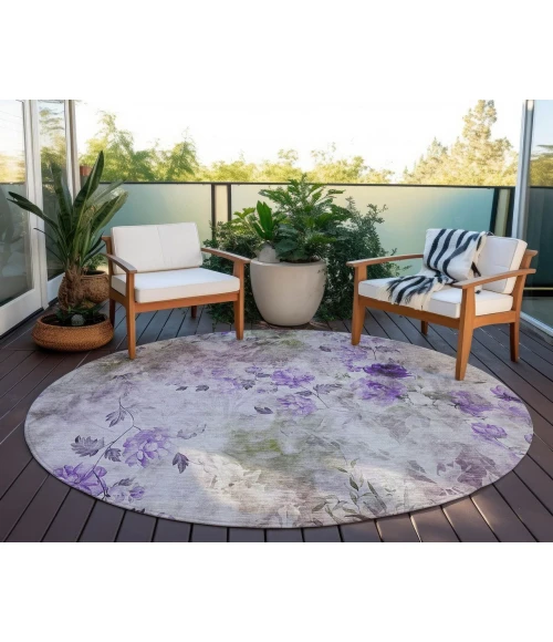 Chantille ACN724 Purple 8' x 8' Rug
