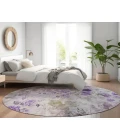 Chantille ACN724 Purple 8' x 8' Rug