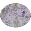 Addison Chantille ACN724 Purple 8 ft. x 8 ft. Round Rug