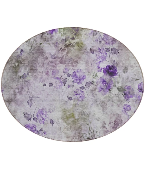 Chantille ACN724 Purple 8' x 8' Rug