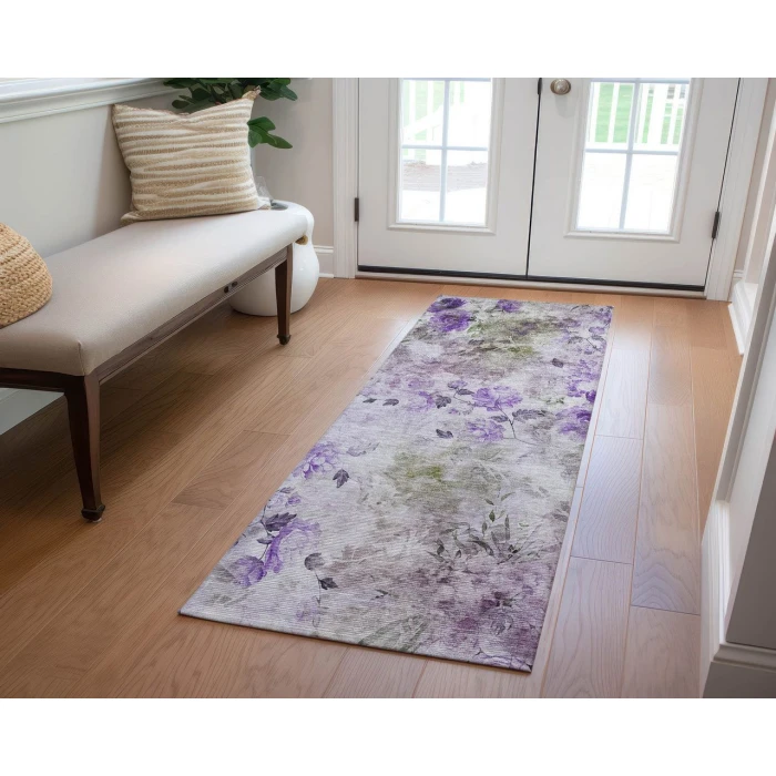 Chantille ACN724 Purple 2'3" x 7'6" Rug