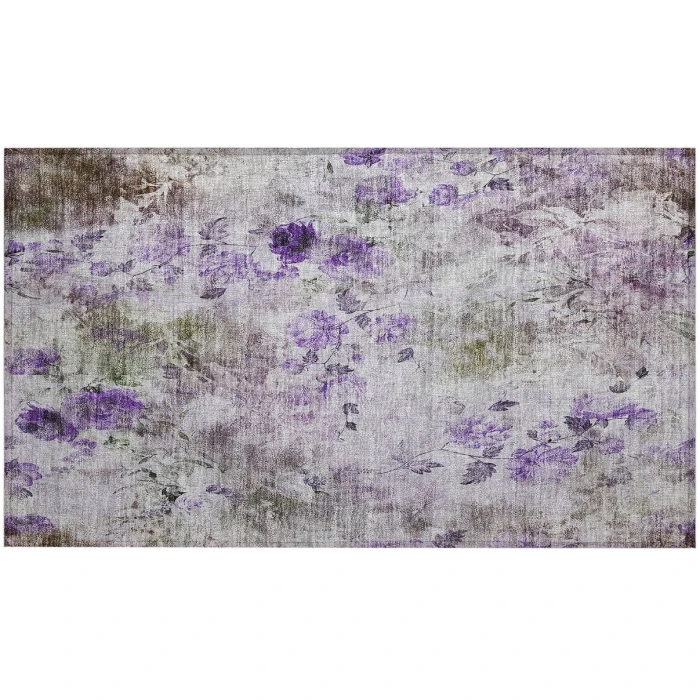 Chantille ACN724 Purple 1'8" x 2'6" Rug