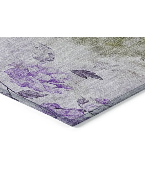 Chantille ACN724 Purple 3' x 5' Rug