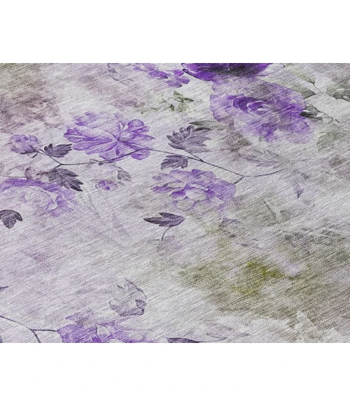 Chantille ACN724 Purple 3' x 5' Rug