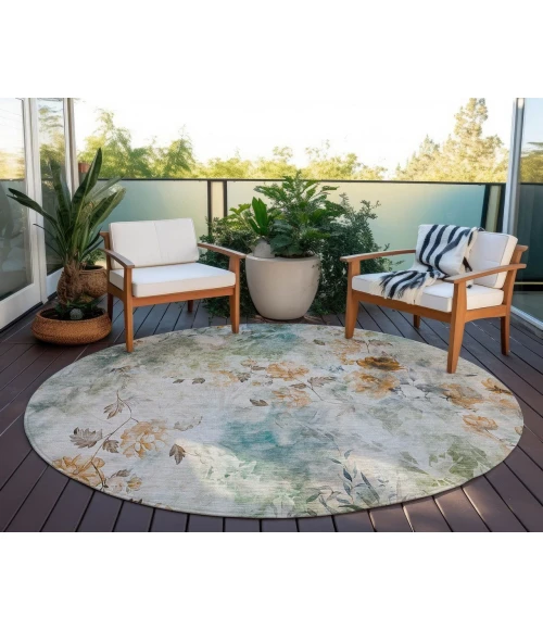 Chantille ACN724 Teal 8' x 8' Rug