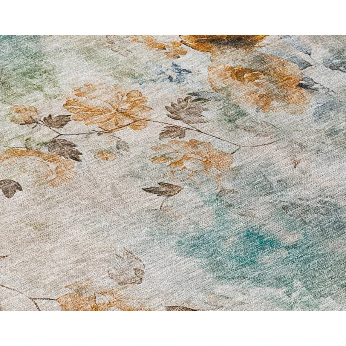Chantille ACN724 Teal 5' x 7'6" Rug