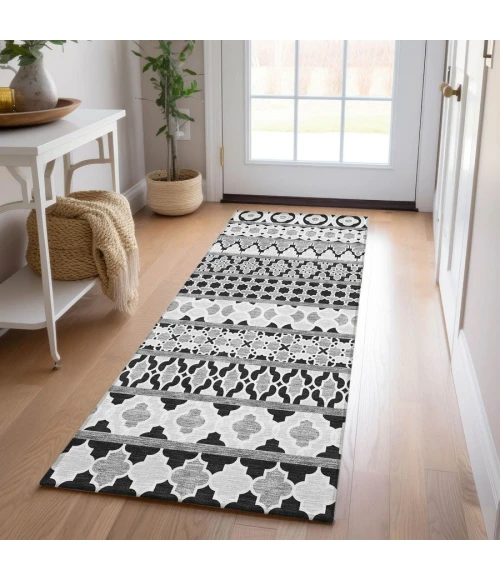 Addison Chantille ACN726-Black 2 ft. 3 in. X 7 ft. 6 in. Rectangle Rug