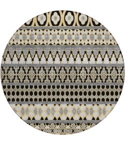 Addison Chantille ACN726-Charcoal 8 ft. X 8 ft. Round Rug
