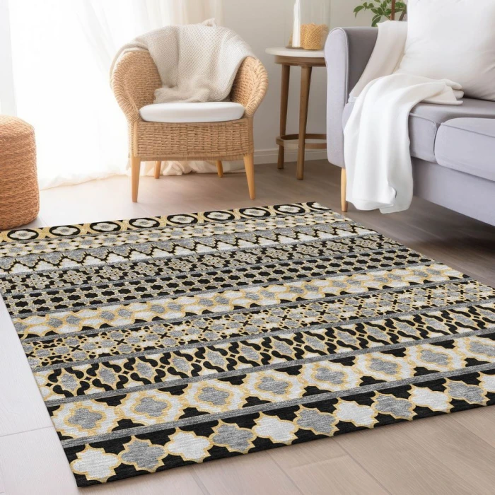 Addison Chantille ACN726-Charcoal 10 ft. X 14 ft. Rectangle Rug