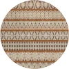 Addison Chantille ACN726-Chocolate 8 ft. X 8 ft. Round Rug