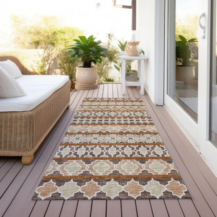 Addison Chantille ACN726-Chocolate 2 ft. 3 in. X 7 ft. 6 in. Rectangle Rug