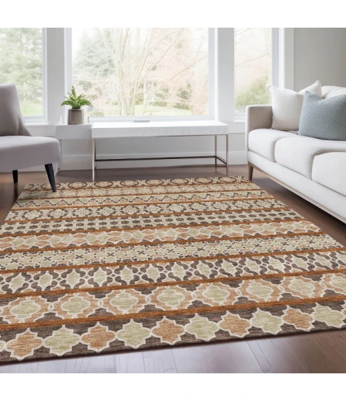 Addison Chantille ACN726-Chocolate 8 ft. X 10 ft. Rectangle Rug