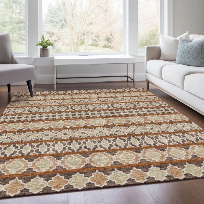 Addison Chantille ACN726-Chocolate 10 ft. X 14 ft. Rectangle Rug