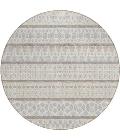 Addison Chantille ACN726-Ivory 8 ft. X 8 ft. Round Rug