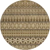 Addison Chantille ACN726-Mocha 8 ft. X 8 ft. Round Rug