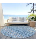 Addison Chantille ACN726-Sky 8 ft. X 8 ft. Round Rug