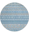 Addison Chantille ACN726-Sky 8 ft. X 8 ft. Round Rug
