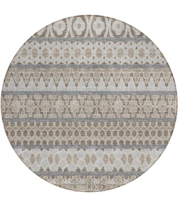 Addison Chantille ACN726-Taupe 8 ft. X 8 ft. Round Rug