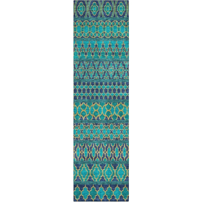 Addison Chantille ACN726-Teal 2 ft. 3 in. X 7 ft. 6 in. Rectangle Rug