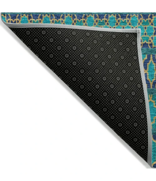 Addison Chantille ACN726-Teal 8 ft. X 8 ft. Round Rug