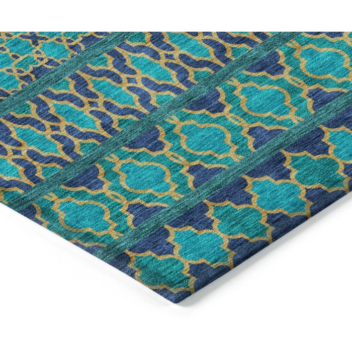 Addison Chantille ACN726-Teal 3 ft. X 5 ft. Rectangle Rug
