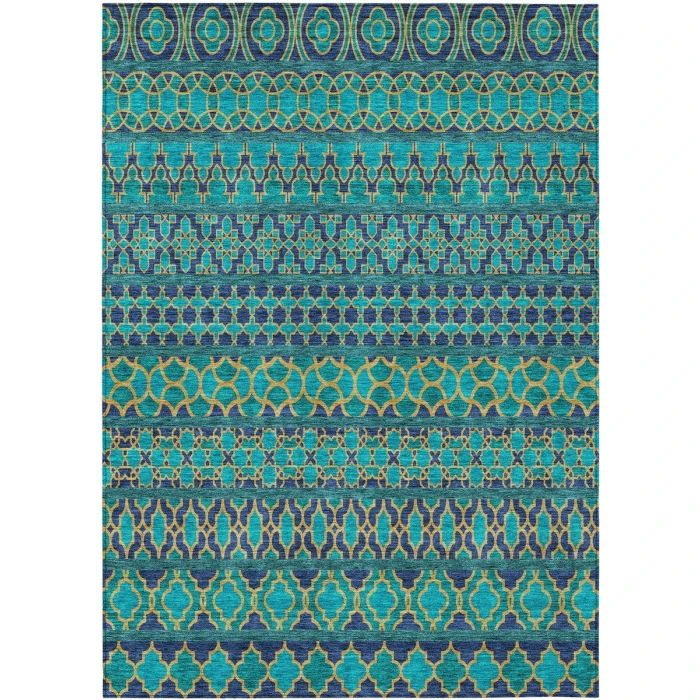 Addison Chantille ACN726-Teal 3 ft. X 5 ft. Rectangle Rug