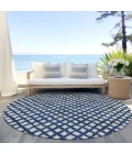 Addison Chantille ACN727-Blue 8 ft. X 8 ft. Round Rug