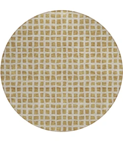 Addison Chantille ACN727-Gold 8 ft. X 8 ft. Round Rug