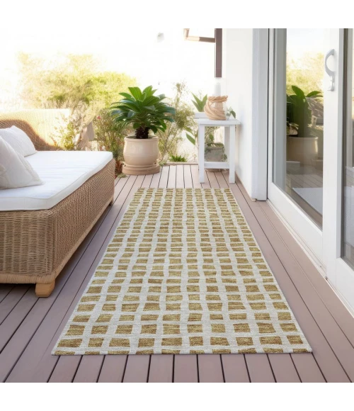 Addison Chantille ACN727-Gold 2 ft. 3 in. X 7 ft. 6 in. Rectangle Rug