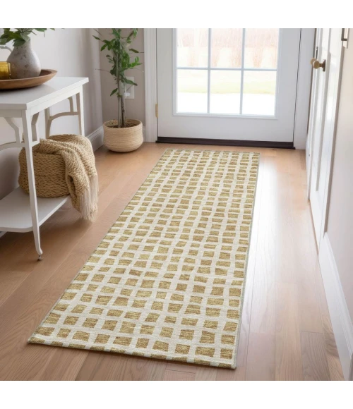 Addison Chantille ACN727-Gold 2 ft. 3 in. X 7 ft. 6 in. Rectangle Rug