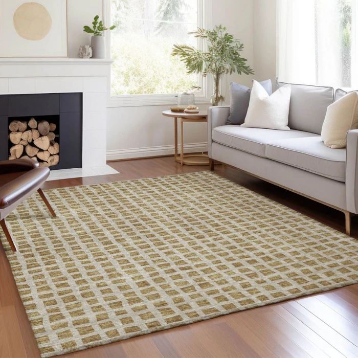 Addison Chantille ACN727-Gold 8 ft. X 10 ft. Rectangle Rug