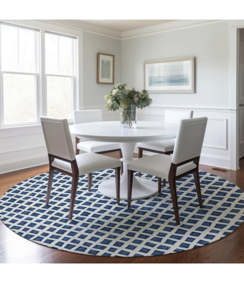 Addison Chantille ACN727-Navy 8 ft. X 8 ft. Round Rug