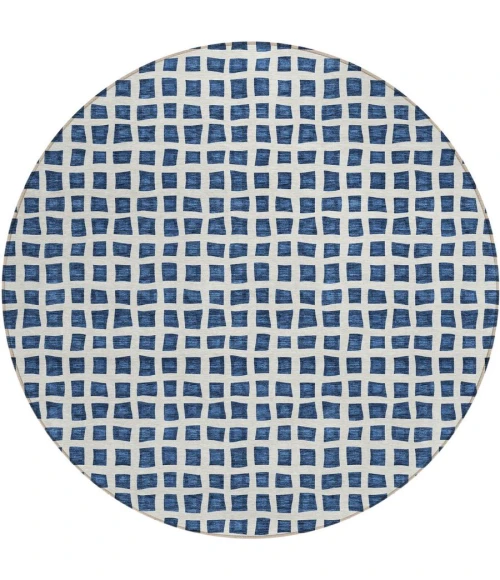 Addison Chantille ACN727-Navy 8 ft. X 8 ft. Round Rug