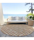 Addison Chantille ACN727-Paprika 8 ft. X 8 ft. Round Rug