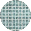 Addison Chantille ACN727-Teal 8 ft. X 8 ft. Round Rug