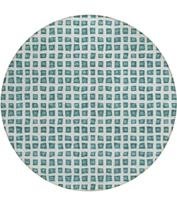Addison Chantille ACN727-Teal 8 ft. X 8 ft. Round Rug