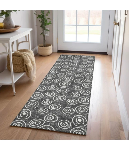 Addison Chantille ACN728-Black 2 ft. 3 in. X 7 ft. 6 in. Rectangle Rug