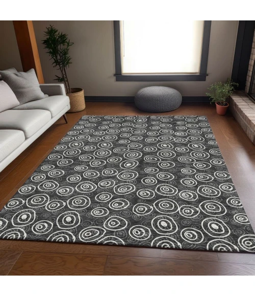 Addison Chantille ACN728-Black 9 ft. X 12 ft. Rectangle Rug