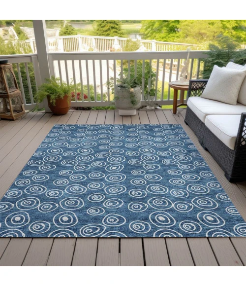 Addison Chantille ACN728-Blue 5 ft. X 7 ft. 6 in. Rectangle Rug