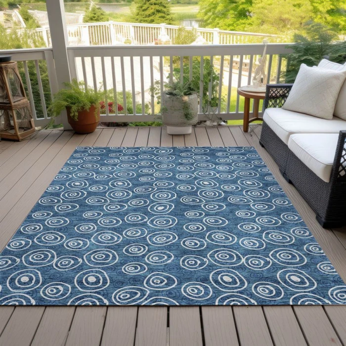 Addison Chantille ACN728-Blue 9 ft. X 12 ft. Rectangle Rug