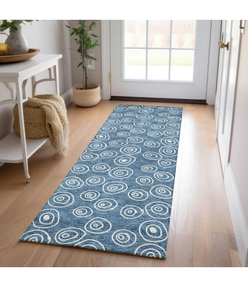 Addison Chantille ACN728-Blue 2 ft. 3 in. X 7 ft. 6 in. Rectangle Rug