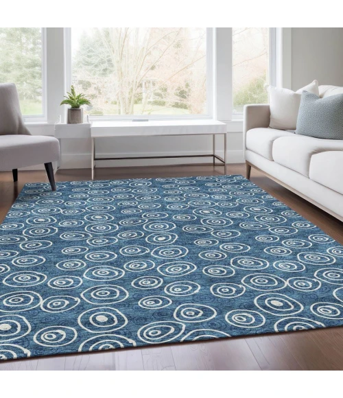 Addison Chantille ACN728-Blue 5 ft. X 7 ft. 6 in. Rectangle Rug