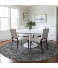 Addison Chantille ACN728-Gray 8 ft. X 8 ft. Round Rug