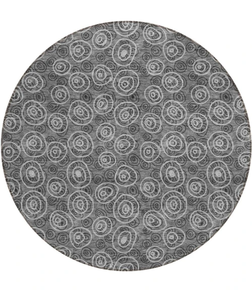 Addison Chantille ACN728-Gray 8 ft. X 8 ft. Round Rug